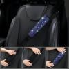 imageCAR PASS 23 PCS Bling Car Accessories Set for Women Leather Car Seat Covers Full Set Sparkly Rhinestone15 Steering Wheel Covers Shining Diamond Car Floor Mats Cute Car Interior Sets Silver DiamondBlue Diamond