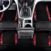 imageCAR PASS 23 PCS Bling Car Accessories Set for Women Leather Car Seat Covers Full Set Sparkly Rhinestone15 Steering Wheel Covers Shining Diamond Car Floor Mats Cute Car Interior Sets Silver DiamondRed Diamond