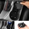 imageCAR PASS 30 PCS Bling Car Accessories Set for Women Bling Steering Wheel Covers 15 Inch Shining Rhinestone License Plate Frame Sparkly Diamond Phone Holder Cute Interior Set Decorations SilverBlack