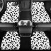 imageCAR PASS 4 Piece Leather Car Floor Mats 3D Cute Girly Waterproof All Weather Car Mat Full Set Universal Trim to Fit ampamp AntiSlip Burr Bottom ampamp Light Easy Clean for SUV Truck Auto Sedan VanPinkCow Print