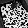 imageCAR PASS 4 Piece Leather Car Floor Mats 3D Cute Girly Waterproof All Weather Car Mat Full Set Universal Trim to Fit ampamp AntiSlip Burr Bottom ampamp Light Easy Clean for SUV Truck Auto Sedan VanPinkCow Print