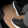 imageCAR PASS Beige Leather ampamp Waterproof Car Carpet Floor Mats Universal Car Mats Fit for SUVVanssedans TrucksSet of 4pcs Car Carpet with AntiSlip nibbs Driver Heel Pad All BeigeAll Beige
