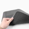 imageCAR PASS Beige Leather ampamp Waterproof Car Carpet Floor Mats Universal Car Mats Fit for SUVVanssedans TrucksSet of 4pcs Car Carpet with AntiSlip nibbs Driver Heel Pad All BeigeAll Gray
