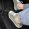 imageCAR PASS Beige Leather ampamp Waterproof Car Carpet Floor Mats Universal Car Mats Fit for SUVVanssedans TrucksSet of 4pcs Car Carpet with AntiSlip nibbs Driver Heel Pad All BeigeBlack 3R