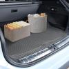 imageCAR PASS Black Rubber Car Mats AllWeather Floor Mats Full Set Durable AntiSlip 3D Rhombus Waterproof Automotive Pad Trim to Fit Liner Universal Fit for Sedan SUV Truck Van 4 Pcs All Black RubberGray With Cargo Liners