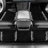 imageCAR PASS Bling Diamond Car Floor Mats Shining Rhinestone Carpet Sparkly Glitter Crystal with AntiSlip PVC Heel Pad Waterproof Universal Fit Automotive SUVSedanVanCute Girl Women4pcs Black SliverAB Silver