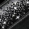 imageCAR PASS Bling Diamond Car Floor Mats Shining Rhinestone Carpet Sparkly Glitter Crystal with AntiSlip PVC Heel Pad Waterproof Universal Fit Automotive SUVSedanVanCute Girl Women4pcs Black SliverAB Silver