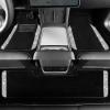 imageCAR PASS Bling Diamond Car Floor Mats Shining Rhinestone Carpet Sparkly Glitter Crystal with AntiSlip PVC Heel Pad Waterproof Universal Fit Automotive SUVSedanVanCute Girl Women4pcs Black SliverBlack Silver