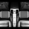 imageCAR PASS Bling Diamond Car Floor Mats Shining Rhinestone Carpet Sparkly Glitter Crystal with AntiSlip PVC Heel Pad Waterproof Universal Fit Automotive SUVSedanVanCute Girl Women4pcs Black SliverGray