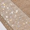 imageCAR PASS Bling Diamond Car Floor Mats Shining Rhinestone Carpet Sparkly Glitter Crystal with AntiSlip PVC Heel Pad Waterproof Universal Fit Automotive SUVSedanVanCute Girl Women4pcs Black SliverBeige