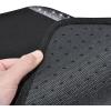 imageCAR PASS Bling Diamond Car Floor Mats Shining Rhinestone Carpet Sparkly Glitter Crystal with AntiSlip PVC Heel Pad Waterproof Universal Fit Automotive SUVSedanVanCute Girl Women4pcs Black SliverAB Silver