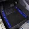 imageCAR PASS Bling Diamond Car Floor Mats Shining Rhinestone Carpet Sparkly Glitter Crystal with AntiSlip PVC Heel Pad Waterproof Universal Fit Automotive SUVSedanVanCute Girl Women4pcs Black SliverBlue Diamond