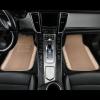 imageCAR PASS Bling Diamond Car Floor Mats Shining Rhinestone Carpet Sparkly Glitter Crystal with AntiSlip PVC Heel Pad Waterproof Universal Fit Automotive SUVSedanVanCute Girl Women4pcs Black SliverBeige