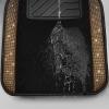 imageCAR PASS Bling Diamond Car Floor Mats Shining Rhinestone Carpet Sparkly Glitter Crystal with AntiSlip PVC Heel Pad Waterproof Universal Fit Automotive SUVSedanVanCute Girl Women4pcs Black SliverGolden