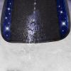 imageCAR PASS Bling Diamond Car Floor Mats Shining Rhinestone Carpet Sparkly Glitter Crystal with AntiSlip PVC Heel Pad Waterproof Universal Fit Automotive SUVSedanVanCute Girl Women4pcs Black SliverBlue Diamond