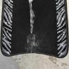 imageCAR PASS Bling Diamond Car Floor Mats Shining Rhinestone Carpet Sparkly Glitter Crystal with AntiSlip PVC Heel Pad Waterproof Universal Fit Automotive SUVSedanVanCute Girl Women4pcs Black SliverZebra