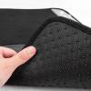 imageCAR PASS Bling Diamond Car Floor Mats Shining Rhinestone Carpet Sparkly Glitter Crystal with AntiSlip PVC Heel Pad Waterproof Universal Fit Automotive SUVSedanVanCute Girl Women4pcs Black SliverBlack White