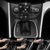imageCAR PASS Bling Diamond Leather Car Seat Covers Sets 11 pcs Bling Car Accessories for Women Sparkly Rhinestone Steering Wheel Cover Sets Glitter Cute Car Interior Sets for Women Girl Silver DiamondBlack Diamond