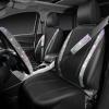imageCAR PASS Bling Diamond Leather Car Seat Covers Sets 11 pcs Bling Car Accessories for Women Sparkly Rhinestone Steering Wheel Cover Sets Glitter Cute Car Interior Sets for Women Girl Silver DiamondBedazzed Diamond