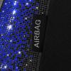 imageCAR PASS Bling Diamond Pink Leather Car Seat Covers Full Sets Interior Sets Waterproof Shining Glitter Sparkly Crystal Universal Armrest Fit for Automotive Truck SUV Cute Women Girl Pink RhinestoneBlue Diamond