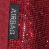 imageCAR PASS Bling Diamond Pink Leather Car Seat Covers Full Sets Interior Sets Waterproof Shining Glitter Sparkly Crystal Universal Armrest Fit for Automotive Truck SUV Cute Women Girl Pink RhinestoneBurgundy Diamond