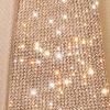 imageCAR PASS Bling Diamond Pink Leather Car Seat Covers Full Sets Interior Sets Waterproof Shining Glitter Sparkly Crystal Universal Armrest Fit for Automotive Truck SUV Cute Women Girl Pink RhinestoneBeige Diamond