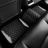 imageCAR PASS Bling Leather Car Mats Shining Diamond Floor Mats Crystal Rhinestone Sparkly Glitter Carpet AntiSlip Waterproof Pad Universal Fit Automotive SUV Sedan Van 5pcs Girl Women Black SilverBlack Leather White Diamond