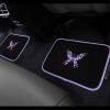 imageCAR PASS Embroidery Butterfly and Flower Car Floor Mats Pink Car Floor Mats Universal Fit 95 AutomotiveSUVSSedanVansfor Cute WomenGirlySet of 4 Black with PinkPurple Butterfly