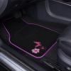 imageCAR PASS Embroidery Butterfly and Flower Car Floor Mats Pink Car Floor Mats Universal Fit 95 AutomotiveSUVSSedanVansfor Cute WomenGirlySet of 4 Black with PinkPink Butterfly and Flower