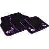 imageCAR PASS Embroidery Butterfly and Flower Car Floor Mats Pink Car Floor Mats Universal Fit 95 AutomotiveSUVSSedanVansfor Cute WomenGirlySet of 4 Black with PinkPurple Butterfly and Flower