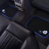 imageCAR PASS Embroidery Butterfly and Flower Car Floor Mats Pink Car Floor Mats Universal Fit 95 AutomotiveSUVSSedanVansfor Cute WomenGirlySet of 4 Black with PinkBlue Butterfly and Flower