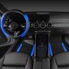 imageCAR PASS Faux Leather Steering Wheel Cover and Waterproof Car Floor MatsUniversal Car Combo Fit for 95 SedanSUVCars14515inch Sporty AntiSlip Safety Comfortable DesignAll BlackBlue