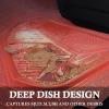 imageCAR PASS Heavy Duty Rubber Car Mats DeepDish Odorless Car Floor Mats All Weather Universal TrimtoFit for SUVs Trucks Sedans Waterproof AntiSlip 3 Pieces V12 BlackPink Transprent