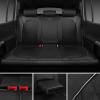 imageCAR PASS Leather Car Seat Covers Gel Wetsuit PU Front Seats Covers Waterproof EVA 2pcs All Weather Neoprene Universal Fit Pickup SUV Truck Sedan Automotive Armrest Airbag Compatible Rhombic BlackSilver Strips