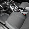 imageCAR PASS Leather Car Seat Covers ampamp Car Floor MatsUniversal Fit for SUV Sedan TruckMesh w 5m SpongeAirbag Compatible Automotive Interior Covers Full Sets Combo Set Black Charcoal GrayAll Gray