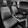 imageCAR PASS Leather Car Seat Covers ampamp Car Floor MatsUniversal Fit for SUV Sedan TruckMesh w 5m SpongeAirbag Compatible Automotive Interior Covers Full Sets Combo Set Black Charcoal GrayAll Gray