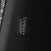 imageCAR PASS Leather Diamond Bling Car Seat Cover 2 Front Interior Sets Waterproof Universal Shining Glitter Crystal Sparkle Fit for 95 Automotive Truck SUV Cute Women Girl Black Silver RhinestoneSilver Mesh