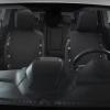 imageCAR PASS Leather Diamond Bling Car Seat Cover 2 Front Interior Sets Waterproof Universal Shining Glitter Crystal Sparkle Fit for 95 Automotive Truck SUV Cute Women Girl Black Silver RhinestoneBlack