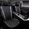 imageCAR PASS Leather Diamond Bling Car Seat Cover 2 Front Interior Sets Waterproof Universal Shining Glitter Crystal Sparkle Fit for 95 Automotive Truck SUV Cute Women Girl Black Silver RhinestoneMulticolor Diamond