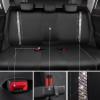 imageCAR PASS Leather Diamond Bling Car Seat Cover 2 Front Interior Sets Waterproof Universal Shining Glitter Crystal Sparkle Fit for 95 Automotive Truck SUV Cute Women Girl Black Silver RhinestoneMulticolor Diamond