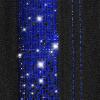 imageCAR PASS Leather Diamond Bling Car Seat Cover 2 Front Interior Sets Waterproof Universal Shining Glitter Crystal Sparkle Fit for 95 Automotive Truck SUV Cute Women Girl Black Silver RhinestoneBlue Oxford