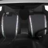 imageCAR PASS Leather Diamond Bling Car Seat Cover 2 Front Interior Sets Waterproof Universal Shining Glitter Crystal Sparkle Fit for 95 Automotive Truck SUV Cute Women Girl Black Silver RhinestoneMulticolor