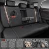 imageCAR PASS Leather Diamond Bling Car Seat Cover 2 Front Interior Sets Waterproof Universal Shining Glitter Crystal Sparkle Fit for 95 Automotive Truck SUV Cute Women Girl Black Silver RhinestoneChampagne Gold Diamond