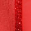 imageCAR PASS Leather Diamond Bling Car Seat Cover 2 Front Interior Sets Waterproof Universal Shining Glitter Crystal Sparkle Fit for 95 Automotive Truck SUV Cute Women Girl Black Silver RhinestoneRed leather