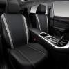 imageCAR PASS Leather Diamond Bling Car Seat Cover 2 Front Interior Sets Waterproof Universal Shining Glitter Crystal Sparkle Fit for 95 Automotive Truck SUV Cute Women Girl Black Silver RhinestoneSilver