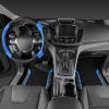 imageCAR PASS Leather Steering Wheel Cover and Waterproof Car Floor MatsMicrofiber Universal Car Combo Fit for 95 SedanSUVCars14515inch Sporty AntiSlip Safety Comfortable DesignCarbon Fiber BlackBlackBlue