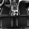 imageCAR PASS Leather Steering Wheel Cover and Waterproof Car Floor MatsMicrofiber Universal Car Combo Fit for 95 SedanSUVCars14515inch Sporty AntiSlip Safety Comfortable DesignCarbon Fiber BlackCarbon Fiber Black