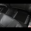 imageCAR PASS Leather Steering Wheel Cover and Waterproof Car Floor MatsMicrofiber Universal Car Combo Fit for 95 SedanSUVCars14515inch Sporty AntiSlip Safety Comfortable DesignCarbon Fiber BlackBlackGray