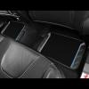imageCAR PASS Leather Steering Wheel Cover and Waterproof Car Floor MatsMicrofiber Universal Car Combo Fit for 95 SedanSUVCars14515inch Sporty AntiSlip Safety Comfortable DesignCarbon Fiber BlackBlackReflective