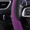 imageCAR PASS Line Rider Microfiber Leather Sporty Steering Wheel Cover Universal Fits for 95 TruckSUVCars14515inch AntiSlip Safety Comfortable Desgin BlackGrayDark Purple